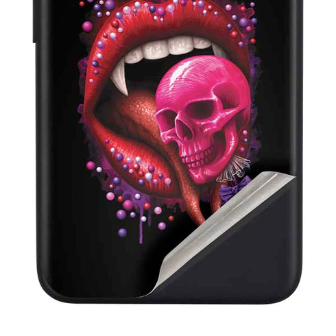 Vampire Skull Lollypop by Sarah Richter Google Pixel 4a Skin